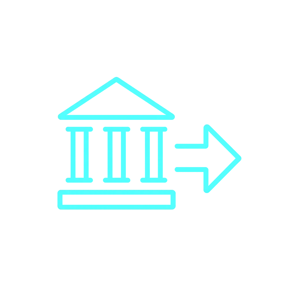 Bank transfer icon